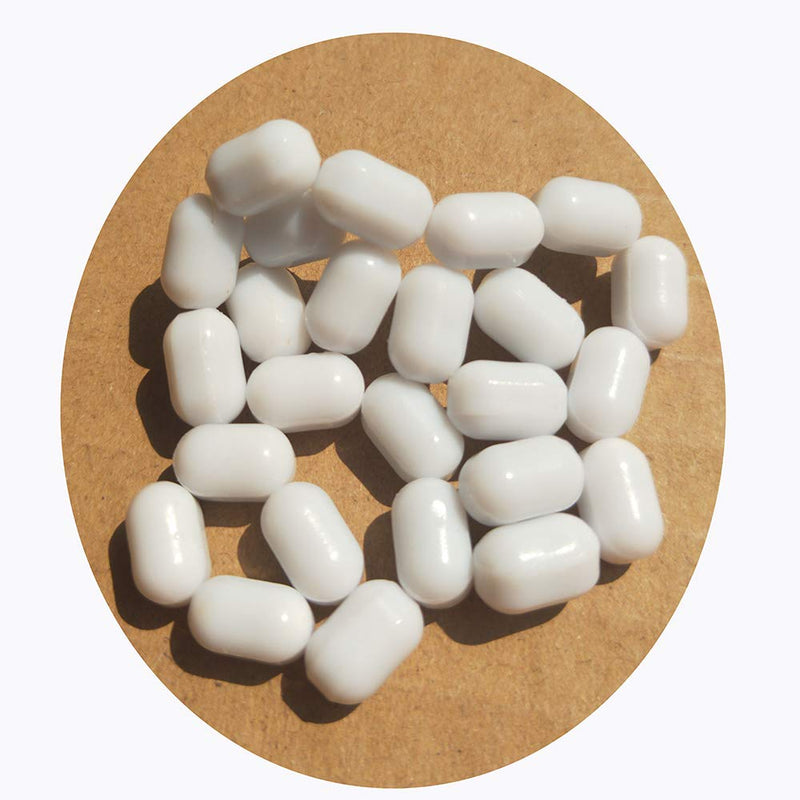 [Australia - AusPower] - Magnetic Stirrer Stir Bar PTFE Magnetic Mixer Stir Bars (6X10mm, Cylinder Shape, 10PCS) 6X10mm,10pcs 