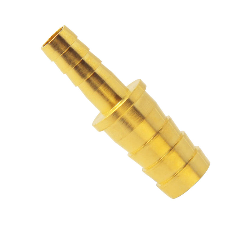 [Australia - AusPower] - Brass Hose Barb Reducer, 3/8" to 5/16" Hose ID, Reducing Barbed Hose Splicer Mender Coupler Warter Fuel Air (Pack of 2) 3/8-5/16 
