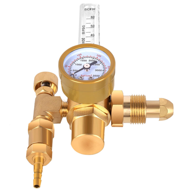 [Australia - AusPower] - Argon/CO2 Mig Tig Flow Meter Gas Regulator Gauge Welding Weld 