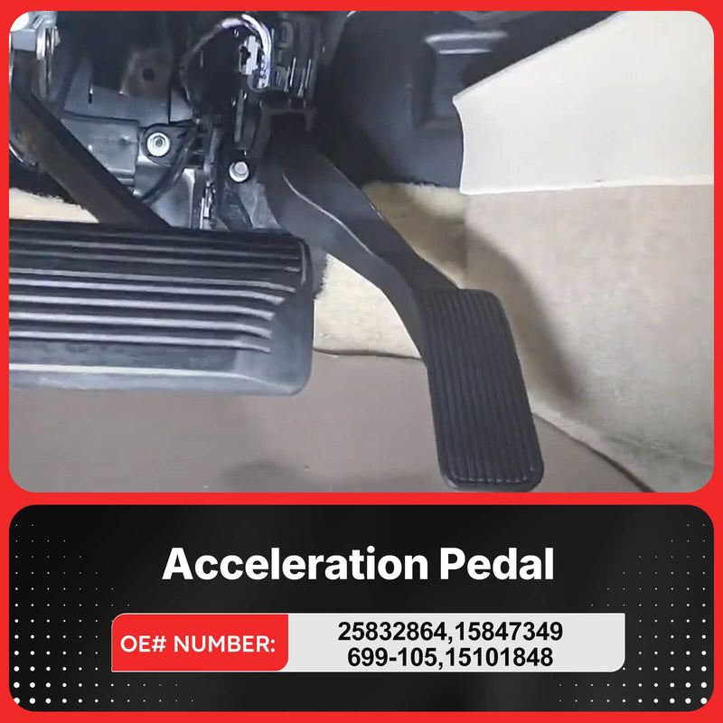 25832864 Acceleration Pedal with Position Sensor for Chevy Silverado 1500 2500 3500 Avalanche Suburban Tahoe/GMC Sierra Yukon Yukon XL/Cadillac Escalade/Hummer H2 Replaces# 699-105 15847349 15101848