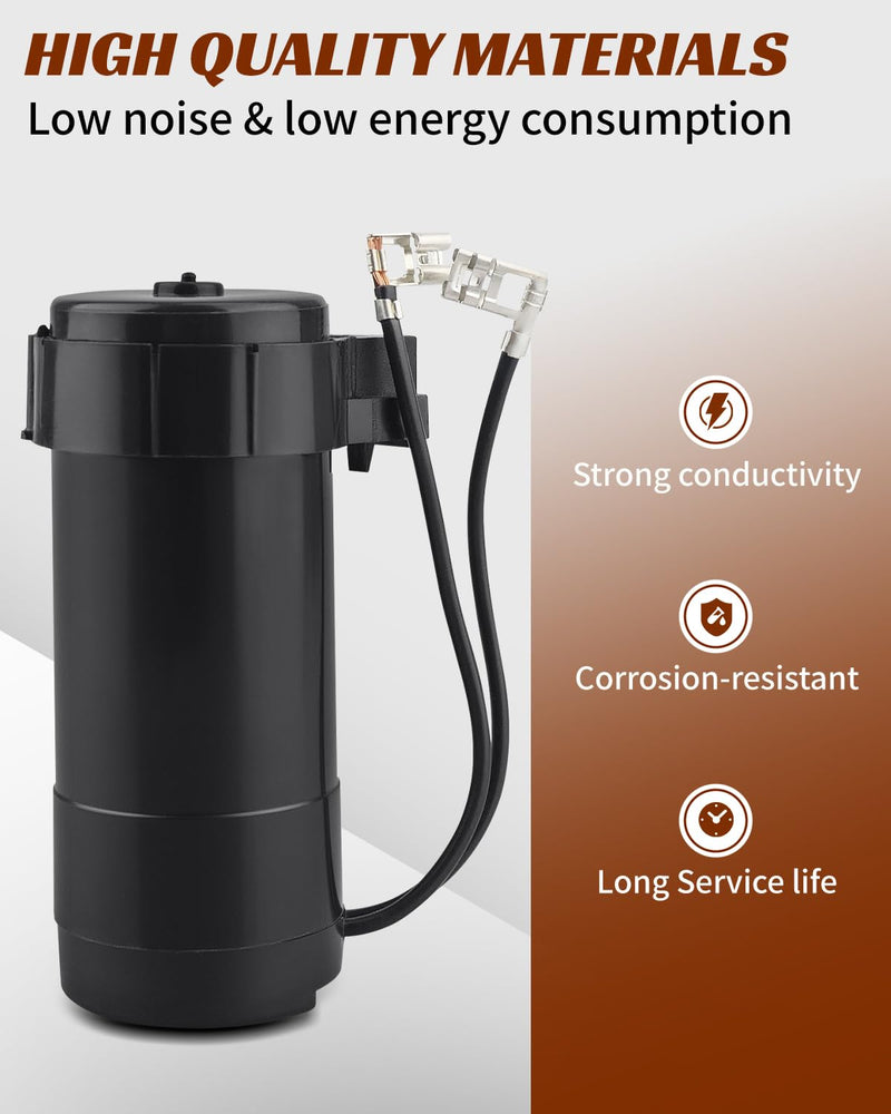 117U5023 Capacitor 240 MFD 125V Round with Bracket, Replacement Start/Run Capacitor for Cooling Systems, Compatible with 117U5023 / 4A2134-03/920133