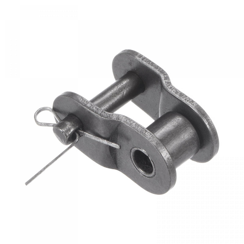 [Australia - AusPower] - uxcell 6Pcs #40 Chain Offset Half Link Roller, 1/2" Pitch Carbon Steel, Standard Chain End Connector Split Links for 08A Chain 