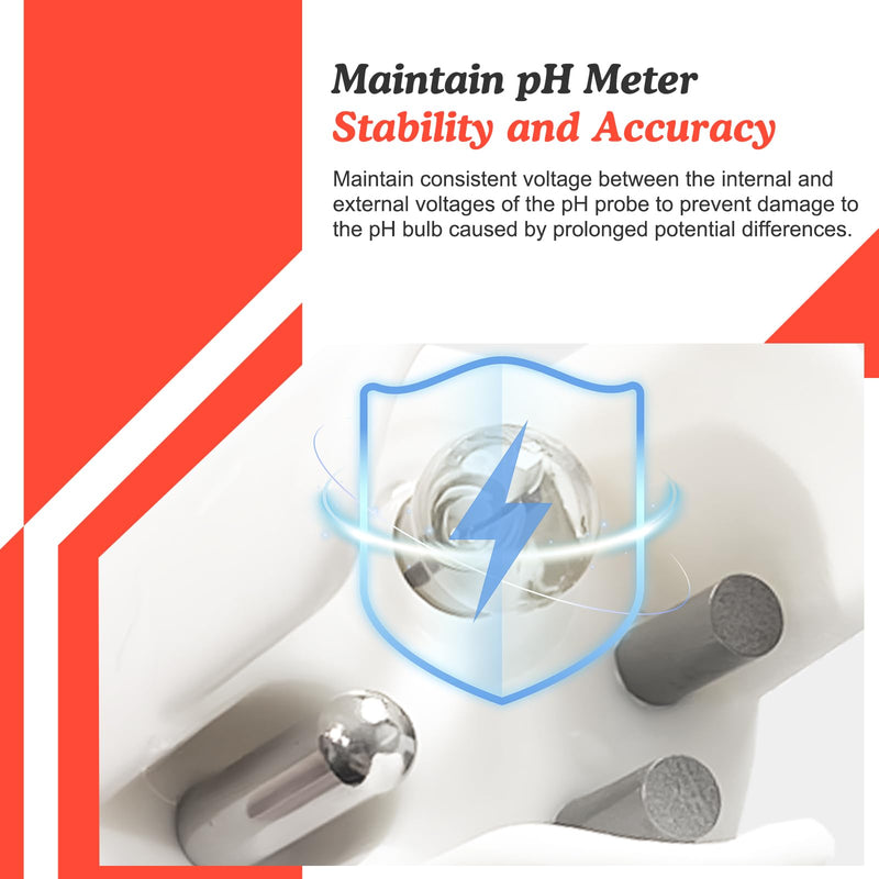 [Australia - AusPower] - YINMIK Food pH Meter with pH Storage Solution 