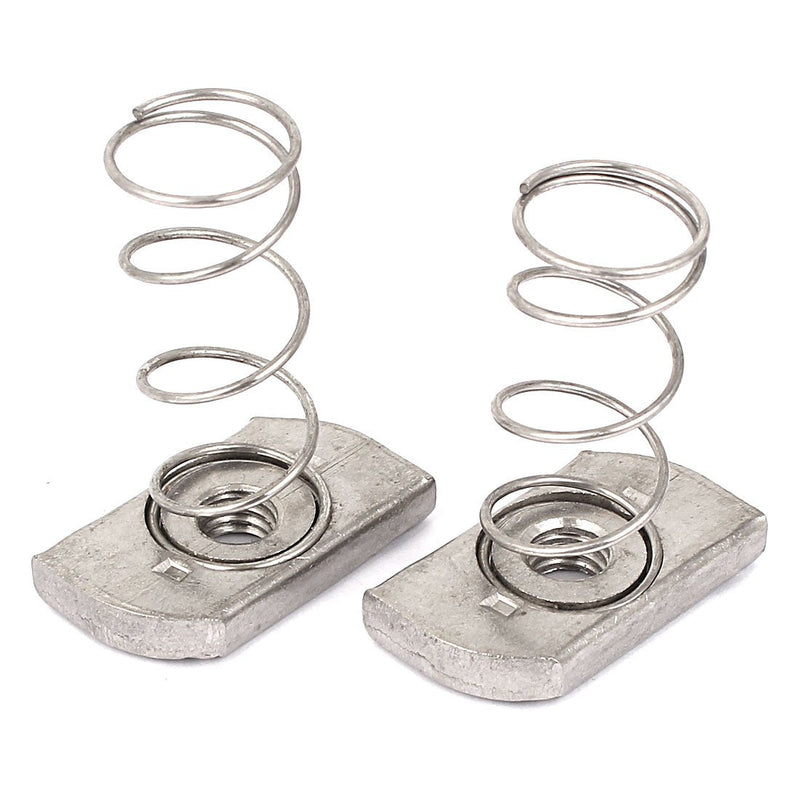 [Australia - AusPower] - sourcingmap M8 304 Stainless Steel Long Spring Channel Nuts 5pcs 