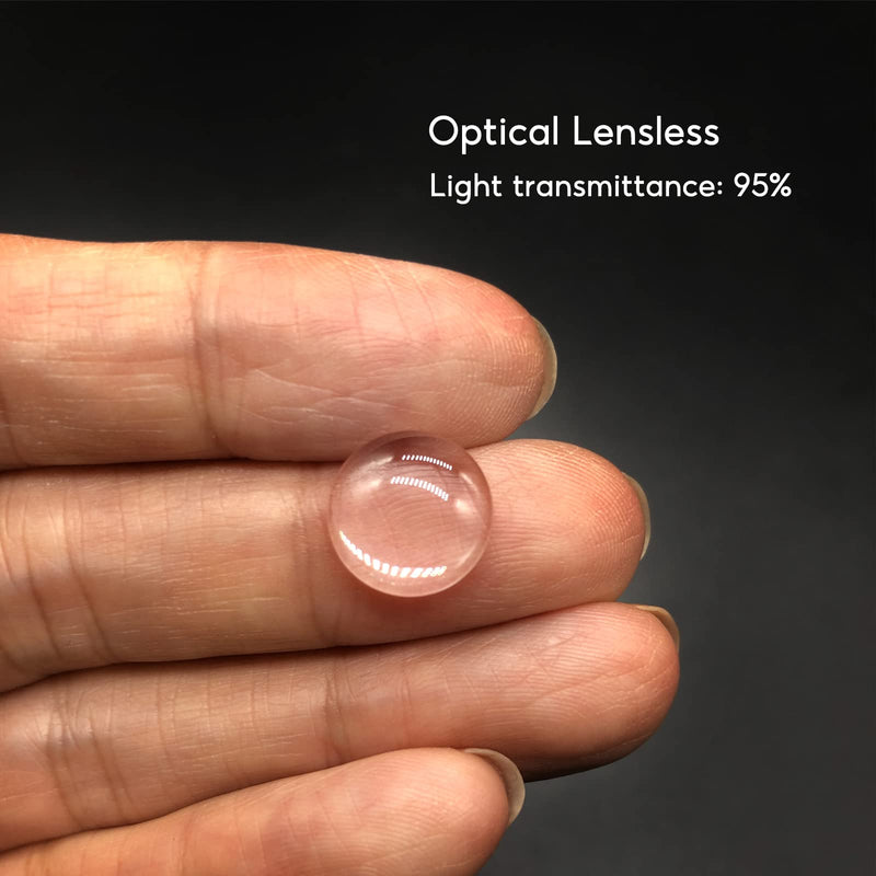 [Australia - AusPower] - 5PCS X Optical Glass Lens Without Edge Dameter 5MM Flat-Convex Lens, Focusing LED Convex Lens (Φ5mm*H2.8*F4.0) Φ5mm*H2.8*F4.0 