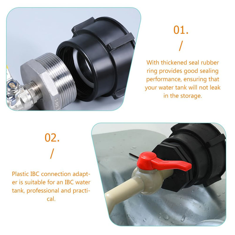 [Australia - AusPower] - Ton Valve Ibc Water Tank Adapter Ibc Tote Fittings Water Tote Hose Adapter Ball Valves Water Tank Valves Ibc Tote Valves Ibc Tote Adapter Ibc Ton Barrels Fittings Ibc Tank Fittings 