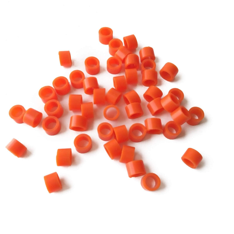 [Australia - AusPower] - 160Pcs/Box Dental Color Code Rings Medical Grade Silicone Material Mixed Colorfull 