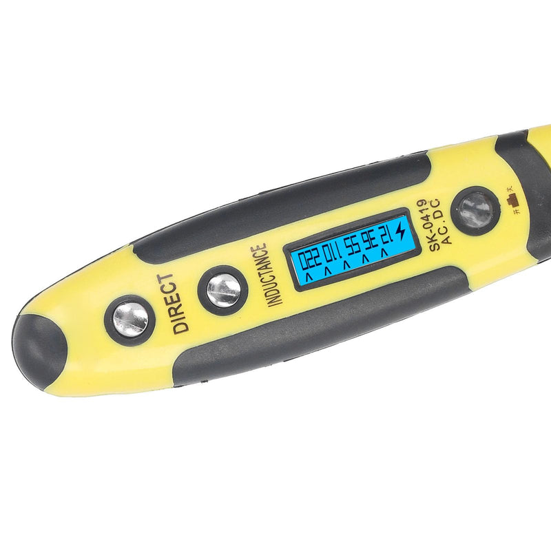 [Australia - AusPower] - 12-250V AC/DC Digital Voltage Detector Pen Volt Tester for Household Appliances Automotive and Industrial Machine Repair 