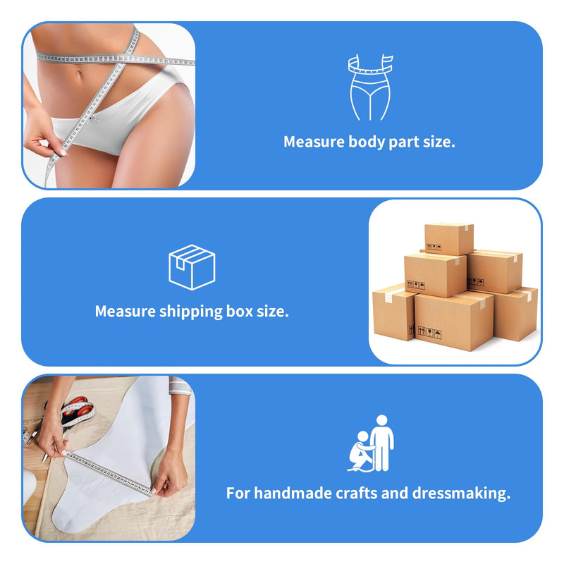 [Australia - AusPower] - AI-Enabled Smart Body Tape Measure – Bluetooth Fitness Tracker with USB-C Recharge, LED Display & Fitday App – Real-Time Body Progress Analytics for Athletes, Weight Loss & Home Health (60in / 150cm) 