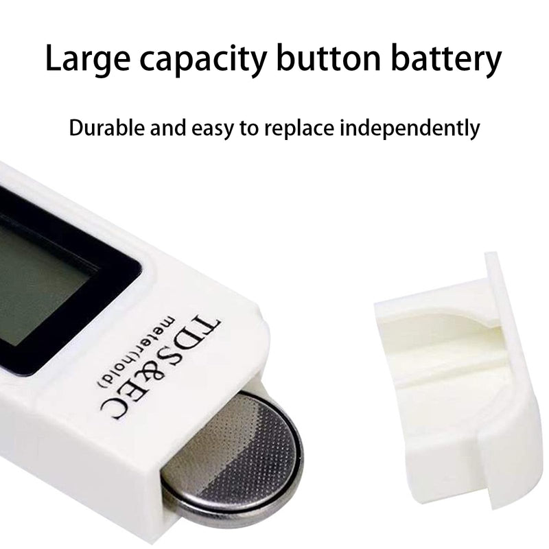 [Australia - AusPower] - 2025 New 4 in 1 TDS Meter - TDS EC & Temperature(°C,°F) - 0-9990 ppm-Meter,Accurate & Reliable Digital Water Testing Kits for Drinking Water,Tap,Well,Swimming Pool,Hydroponics, Aquarium, RO/DI System 