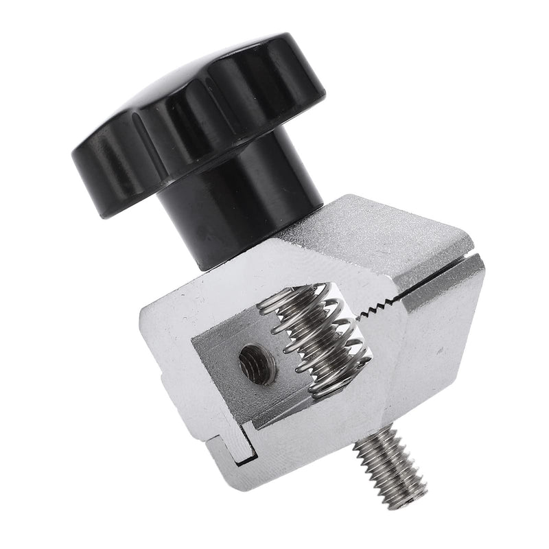 [Australia - AusPower] - 500N Thrust Meter Clamp for Push Pull Force and Tension Testing with Iron Alloy High Hardness Fixture for Rubber and Paper Tensile Strength Tester 