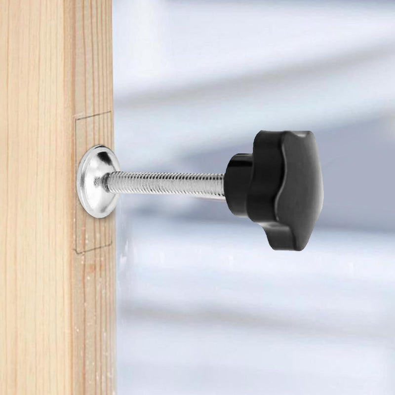 [Australia - AusPower] - Star Handle Hand Screw with Pressure Plate Used Thread Clamping Knob Quick Removal Replacement Parts with Nuts and Washers Stainless Steel Five Star Knobs Assortment Kit ?(M10*80mm) M10*80mm 