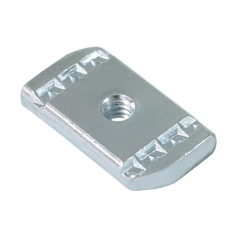 [Australia - AusPower] - 1/2-13 No Spring Nuts, Strut Channel Nuts with Zinc Electroplate Finish, without Spring Nuts for Use with Strut Channel (10 Pack) 1/2-13 Without/No Spring 