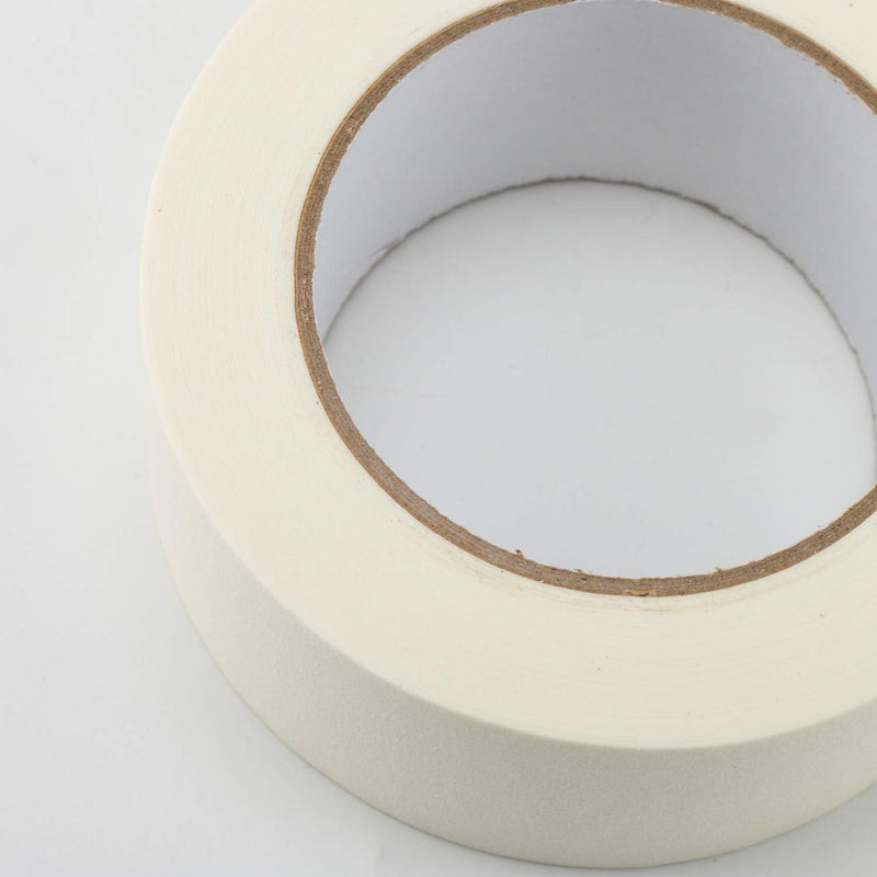 [Australia - AusPower] - Lichamp Wide Masking Tape 2 inches, 1pc General Purpose Beige Masking Tape White Masking Paper, 1.95 inches x 55 Yards 