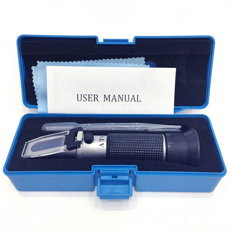 [Australia - AusPower] - Brix Refractometer with ATC, Brix 0-32, Hydrometer in Wine Making, Homebrew Kit (0~32%) 