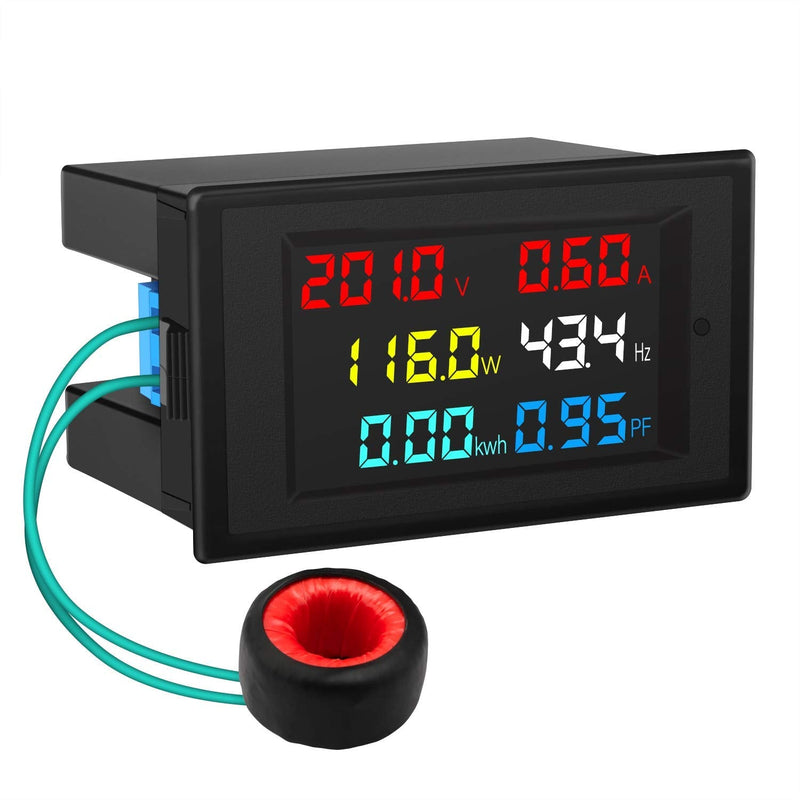 [Australia - AusPower] - DROK AC 80-300V 100A and AC 500V 200A Volt Amp Meter Bundle 