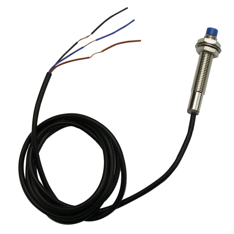 [Australia - AusPower] - 5Pcs LJ8A3-2-Z/BX Inductive Proximity Sensor Switch 3 Wire Normally Open M8 DC6V-36V NPN NO Detector 2mm 