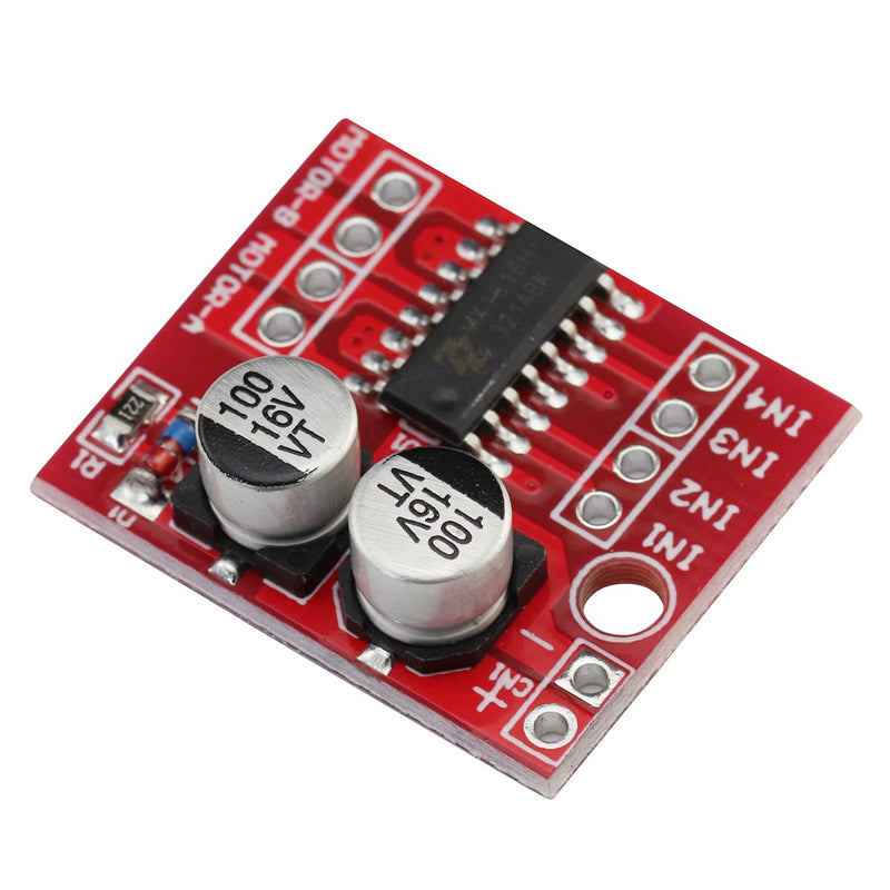 5pcs Mini DC Motor Driver Dual Channel 1.5A x 2 PWM Stepper Motor Speed Controller Dual H-Bridge Driver Module