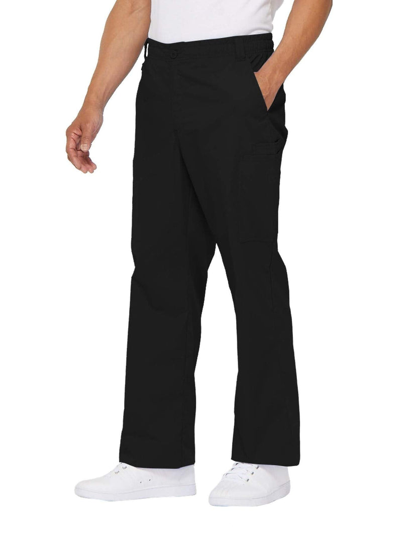 [Australia - AusPower] - Dickies Men's Pull-On Pant with 7 Pockets Elastic Waistband with Button Closure 81006 X-Large Black 
