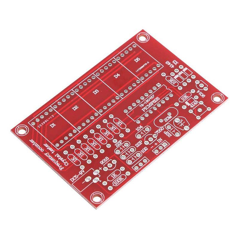 [Australia - AusPower] - Hilitand DIY Frequency Indicator Kit 1Hz-50MHz Crystal Oscillator Tester Module Kit with 5 Digits Digital Tube Display 