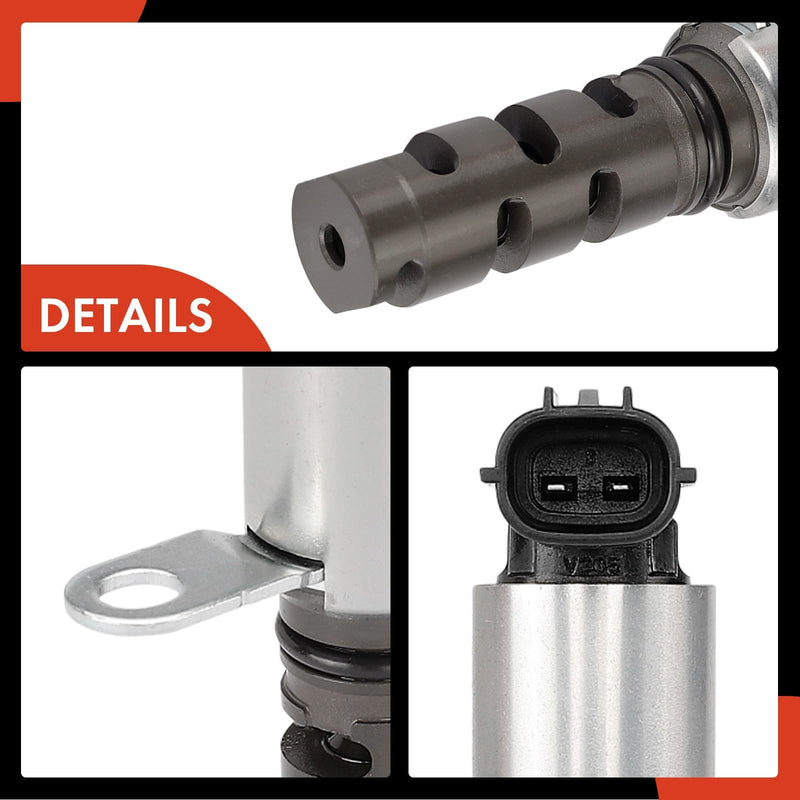 A-Premium 2-PC Intake & Exhaust Engine Variable Valve Timing (VVT) Solenoid Compatible with Mitsubishi Outlander 2011-2020, Outlander PHEV 2018-2020, Outlander Sport 2011-2020, Lancer 2011-2016, RVR