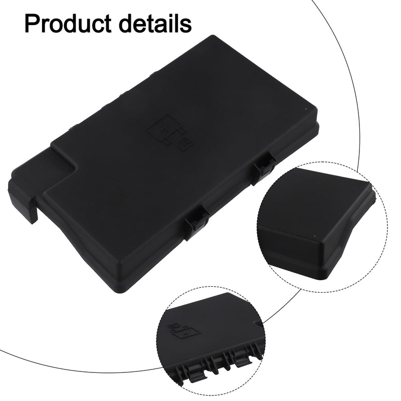 Fuse Relay Box Cover Lid Replacement for OEM 68202821AA for Ram 1500 2500 3500 4500 5500 2013-2018 Truck Electrical Junction Protection Panel Direct Fit Black Plastic Housing