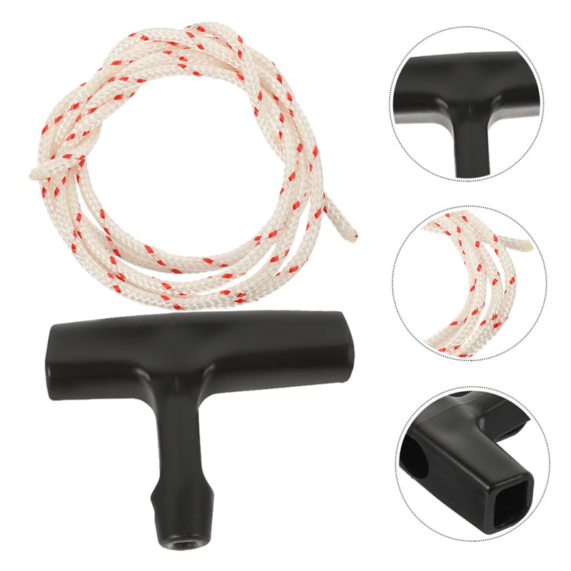 [Australia - AusPower] - 2sets Garage Door Emergency Release Pull Cord Kit with Handle and Sturdy Rope for Quick Access to Attics and Garage Doors 