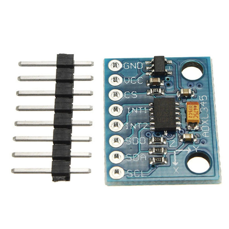Hailege 2pcs ADXL345 3-Axis Digital Acceleration of Gravity Tilt Module GY-291 IIC/SPI Transmission