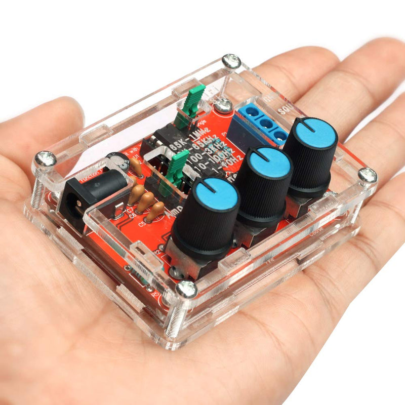 [Australia - AusPower] - Weytoll XR2206 Signal Generator Function Generator Kit Sinus/Triangle/Square Output 1 Hz-1 MHz Adjustable Frequency Amplitude (DIY Kit Finished Product) Fertigprodukt 
