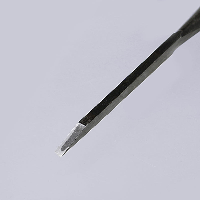 [Australia - AusPower] - KAKURI Japanese Mortise Chisel for Woodworking 1/8" (3mm), Made in JAPAN, Wood Chisel Oire Nomi, Razor Sharp Japanese High Carbon Steel Blade, White Oak Wood Handle 3mm 