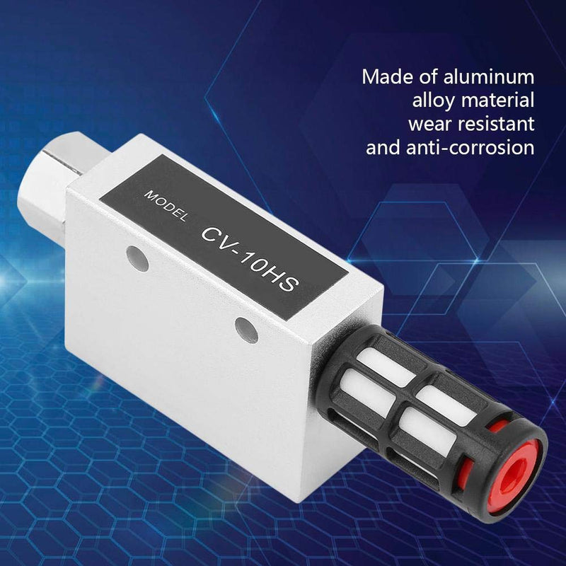 Vacuum Generator CV-10HS with Silencer Aluminum Alloy 1.0 mm Nozzle Pneumatic Ejector for Industrial Vacuum Generation