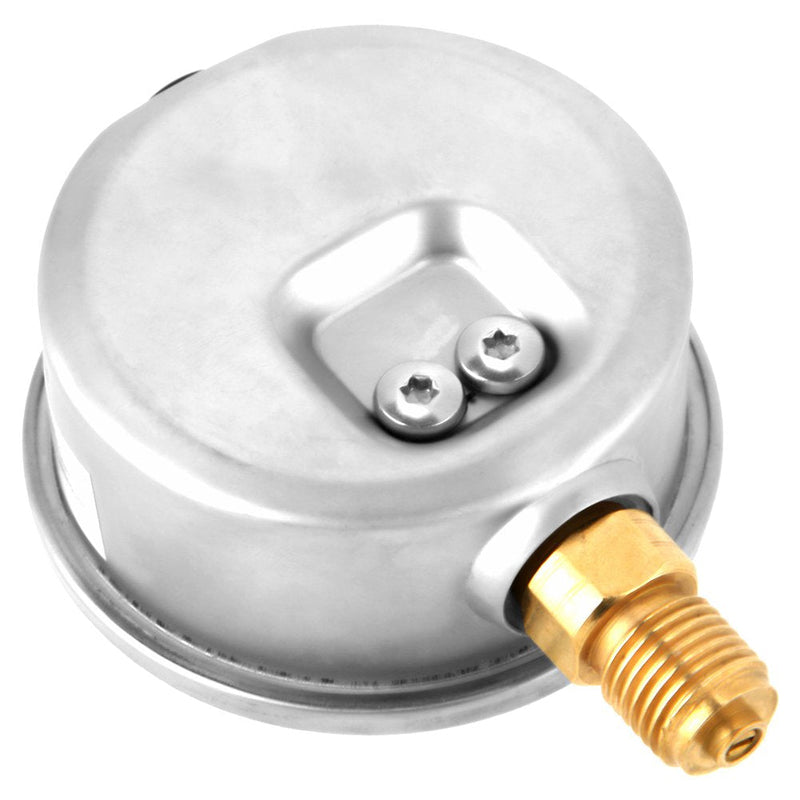 [Australia - AusPower] - Liquid-filled hydraulic pressure gauge 0-3750PSI 0-250 bar pressure gauge, 2.5 inch dial display, G1/4 thread connection 