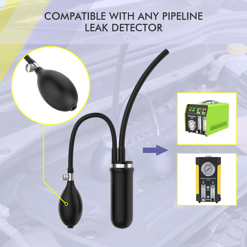 [Australia - AusPower] - CMTOOL Universal Bladder Adapter Automotive Smoke Machine Inflatable Bladder, EVAP Smoke Machine Leak Tester Adaptor, Intake Exhaust Leak Detector Tool 