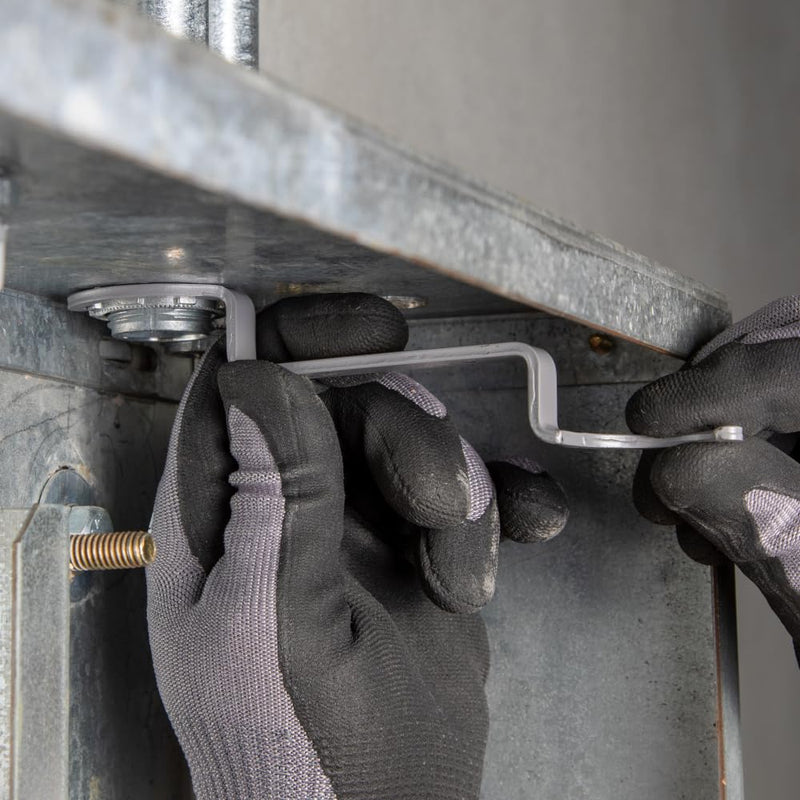 [Australia - AusPower] - Klein Tools 50900R Conduit Lockout Wrench Set, Tighten and Loosen Locknuts in Tight Spaces, 1/2, 3/4 and 1-Inch, Offset Bends, 3-Piece 