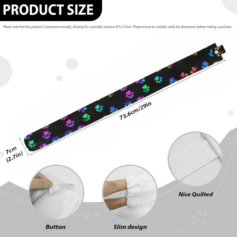 [Australia - AusPower] - Stethoscope Cover Dog Paw Stethoscope Accessories 2 Pack Stethoscope Cover Sleeve Cute Pattern Stretchy Stethoscope Protective and Decor Cover for Nurses Dog Paw Pattern 