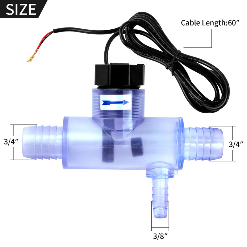 [Australia - AusPower] - Flow Switch for Sundance Spa and Jacuzzi Hot Tub, Flow Switch Replacement for Sundance, Replace Part# 6560-860 