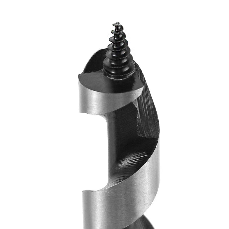 [Australia - AusPower] - QWORK Wood Twist Drill Bit Diameter 16 mm Total Length 300 mm Pack of 1 16 x 300 mm 