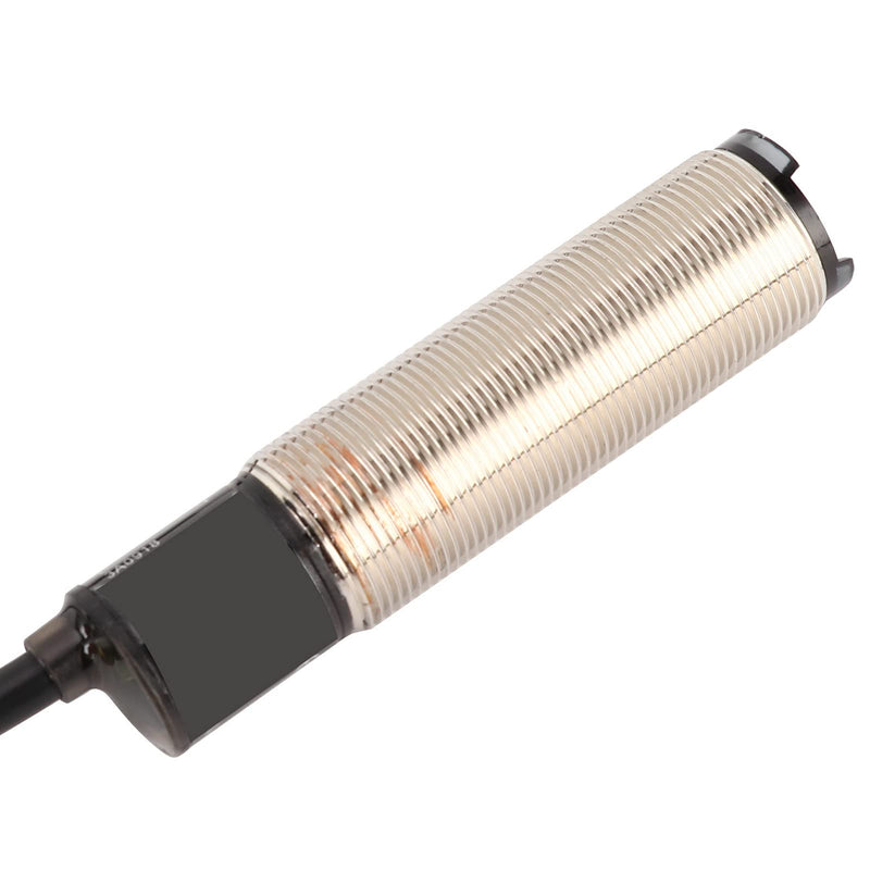 [Australia - AusPower] - Photoelectric Switch, 12-24VDC Cylindrical Photoelectric Sensor Diffuse Reflection Optical Sensor Switch (BR100-) 