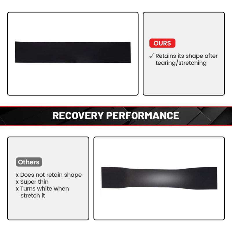 RED WOLF Electrical PVC Tape 5 Packs 1/2" x 66FT Acrylates Copolymer Viscosity Flexibility Electric Tape, Flame Retardant Waterproof 1000 Volt for Auto Engine Industrial Wrapping Wiring Harness