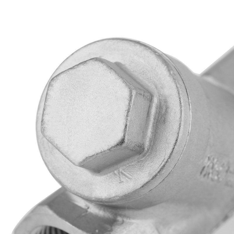 [Australia - AusPower] - Y-filter 3/4-inch filter screw DN20 PT filter shape Y-shape stainless steel with gas oil water hose 