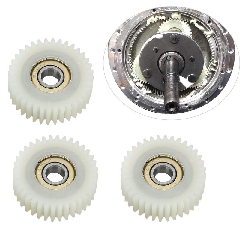 [Australia - AusPower] - 3PCS Nylon Professional 36 Tooth E Motor Gear Clutch Equipment Tool Accessory 