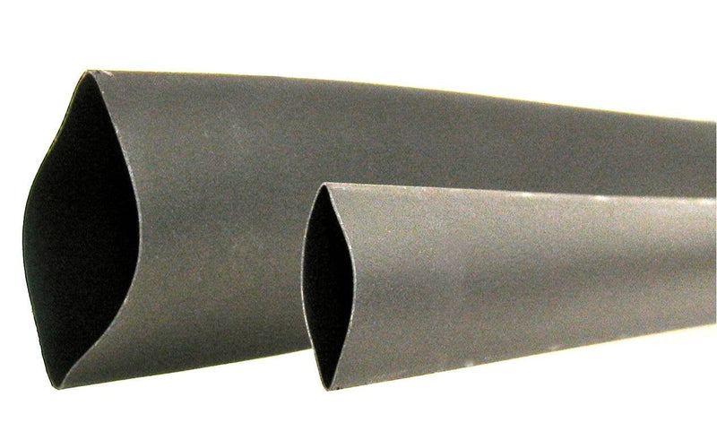 WindyNation 100 Feet (31 Meters) 3/4 inch, 3/4" I.D. Polyolefin 2:1 Black Heat Shrink Tubing 100 ft. of 3/4" 1
