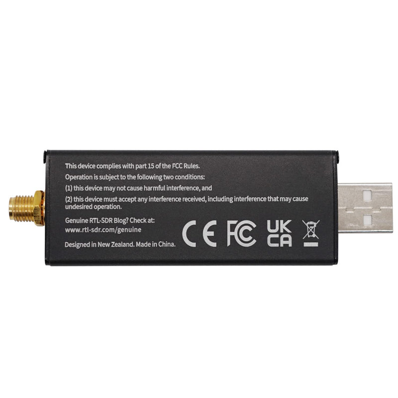 RTL-SDR Blog V4 R828D RTL2832U 1PPM TCXO HF Bias Tee SMA Software Defined Radio with Dipole Antenna Kit