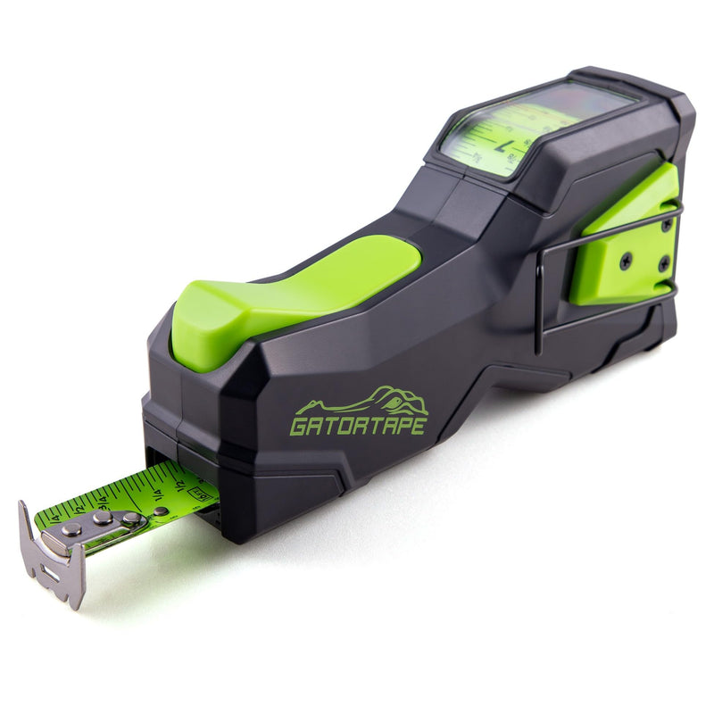 [Australia - AusPower] - MK2.0 Precision Retractable Measuring Tape (Inches) | Top-View Internal Reading | Ideal for DIY, Carpentry & Construction Imperial 