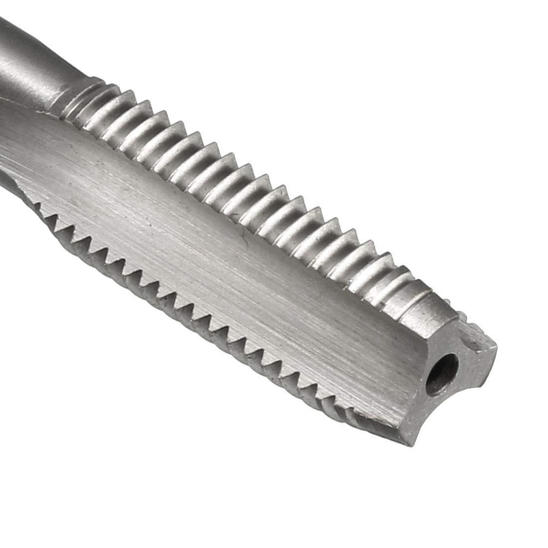 [Australia - AusPower] - uxcell Metric Machine Tap M10 x 1.25mm H2 High Speed Steel 3 Straight Flutes Screw Tapping Threading Machinist Repair DIY Tool 