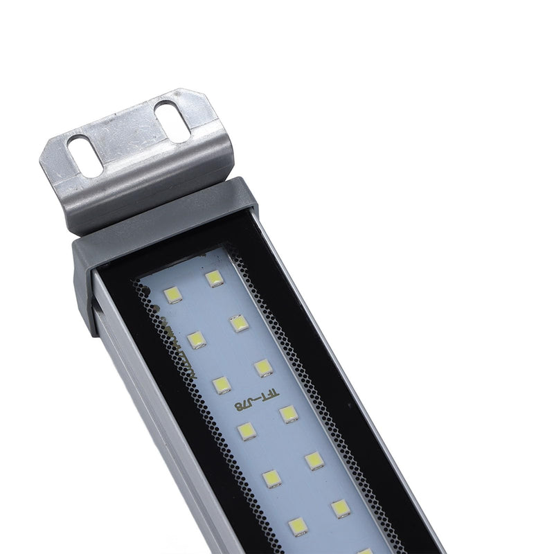 LED Machine Light, 20W Aluminum Alloy Tube Light, 24V/36V Workshop Lighting, B, High Brightness