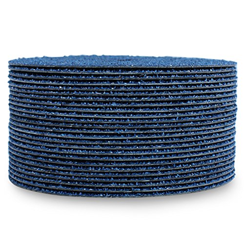 [Australia - AusPower] - BHA Zirconia Resin Fiber Sanding and Grinding Discs, 4.5” x 7/8”, 36 Grit - 25 Pack 
