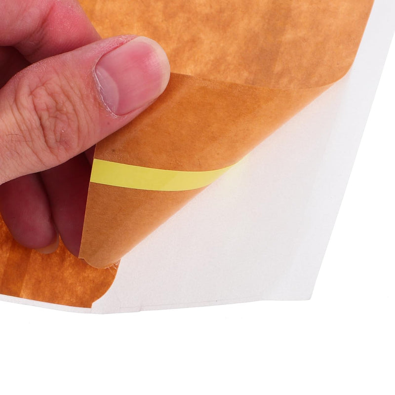 SOLUSTRE Writable Brown Craft Tape 8.46X1.88In Heavy Duty Packaging Tape with Easy Tear Strip for Secure Box Sealing Shipping and Moving