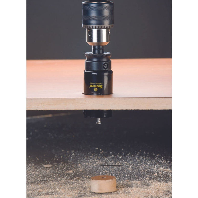 [Australia - AusPower] - Starrett Carbide Hole Saw MPH0418 Multipurpose TCT Hole Saw for Wood MDF Plastic Ceramic Wall Tile 105mm 