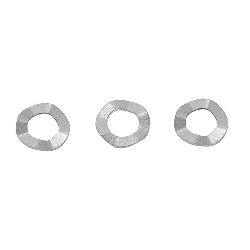 [Australia - AusPower] - Wave Spring Washer Assortment Kit Stainless Steel Spring Wave Washer 10 Sizes M3 M4 M5 M6 M8 M10 M12 M14 M16 M20(50pcs*M6) 